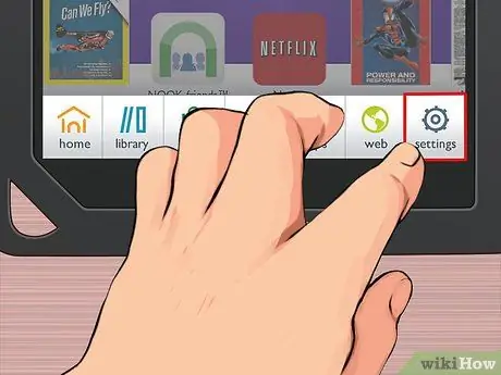 Заводские настройки Nook Шаг 3 Заводские настройки Nook Шаг 3