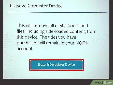 Заводские настройки Nook Шаг 4 Заводские настройки Nook Шаг 4