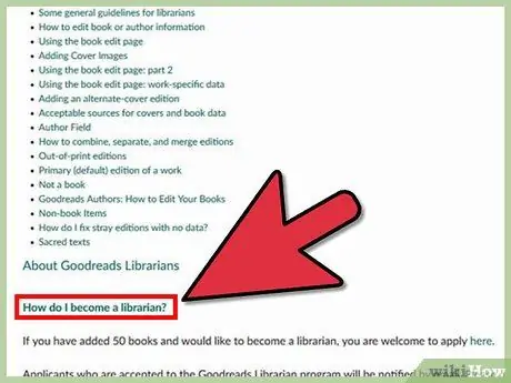Стать библиотекарем Goodreads Шаг 6 Стать библиотекарем Goodreads Шаг 6