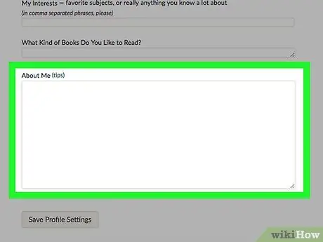 Управление информацией вашего общедоступного профиля на Goodreads Шаг 18