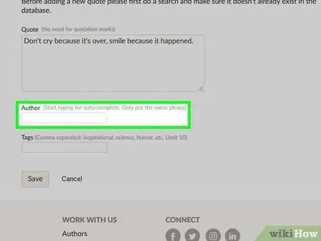 Поделитесь цитатой с Goodreads Шаг 5