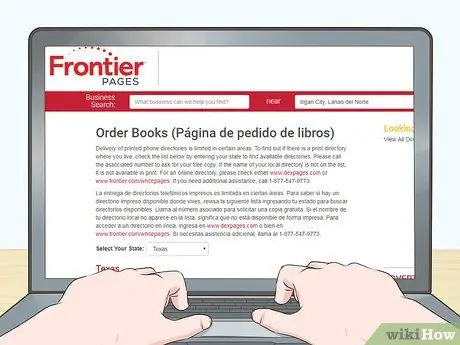 Заказать телефонную книгу Шаг 1 Заказать телефонную книгу Шаг 1