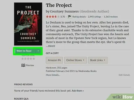 Отметить книгу как желаемую для чтения на Goodreads Шаг 7 Отметить книгу как желаемую для чтения на Goodreads Шаг 7