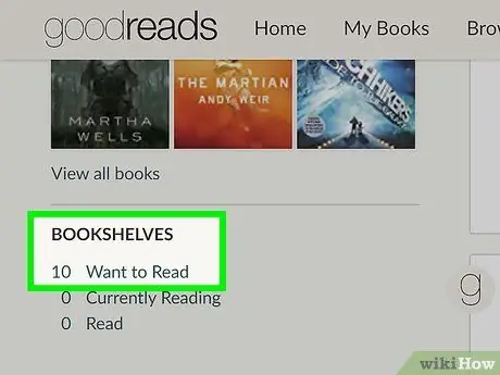 Отметить книгу как желаемую для прочтения на Goodreads Шаг 9 Отметить книгу как желаемую для прочтения на Goodreads Шаг 9