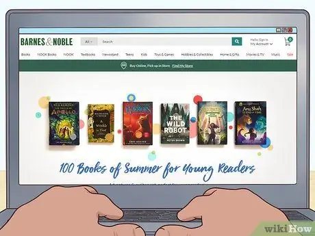 Покупка книг в Интернете Шаг 1
