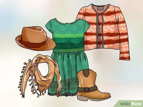 Look Boho Chic Шаг 2