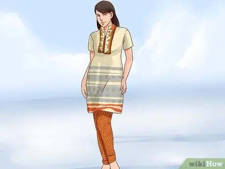 Платье Salwar Kameez из Индии. Шаг 11