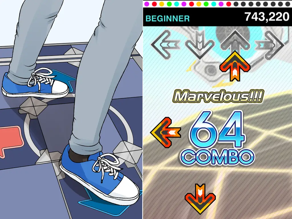 Как играть в Dance Dance Revolution: 13 шагов (с картинками)