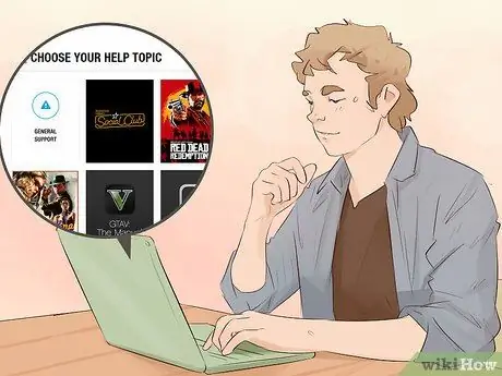Обратиться в службу поддержки Rockstar Шаг 4