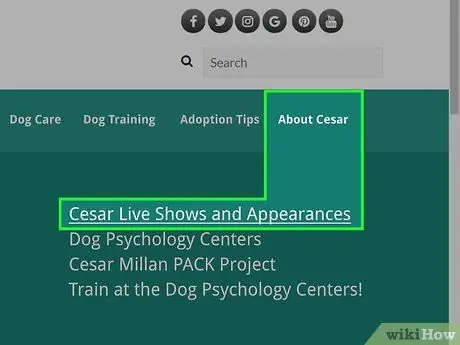 Связаться с Cesar Millan Step 6
