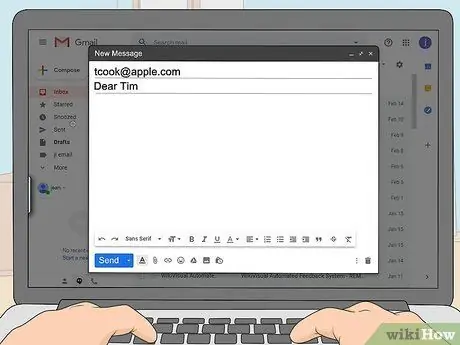 Связаться с Тимом Куком Шаг 2