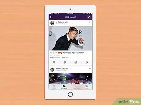 Связаться с Джастином Бибером Шаг 5