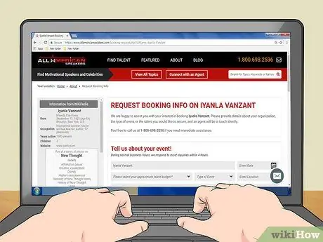 Связаться с Иянлой Ванзант Шаг 9