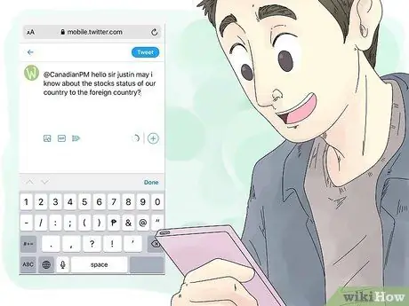 Связаться с Джастином Трюдо Шаг 8