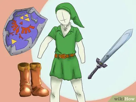 Косплей как ссылка из Zelda, шаг 1