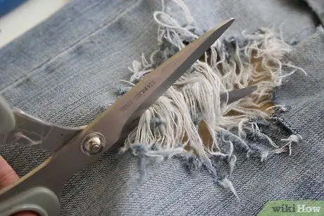 Джинсы с рваными до колен Make 90-х в стиле гранж, шаг 12