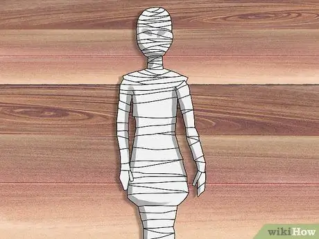 Сделать мумию Шаг 5