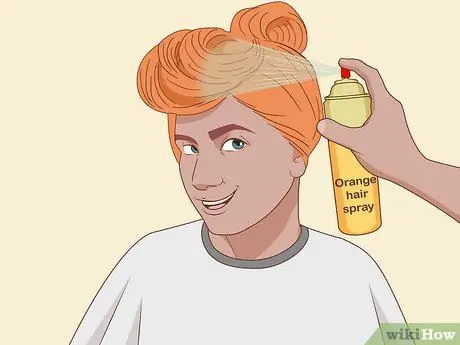 Do Wilma Flintstone Hair Шаг 8