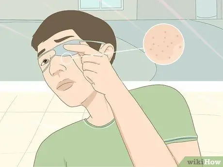 Носите повязку на глаз Step 1 Носите повязку на глаз Step 1