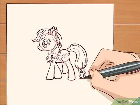Создание оригинального персонажа My Little Pony Шаг 7
