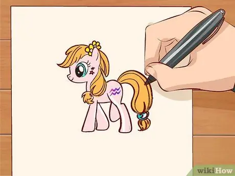 Создание оригинального персонажа My Little Pony Шаг 8