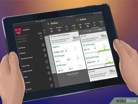 Получайте деньги в приложении FanDuel Шаг 9