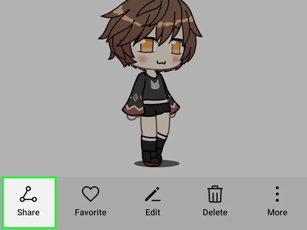 Как использовать ibis Paint X для затенения персонажей Gacha: 10 шагов