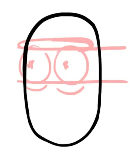 Как нарисовать Рика Санчеса 3