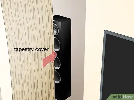 Скрыть динамики домашнего кинотеатра Шаг 3