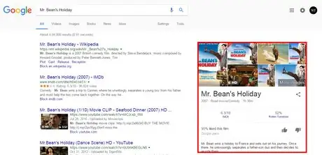 Google; Праздник мистера Бина