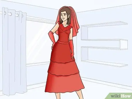 Одевайся как Lydia Deetz, шаг 3