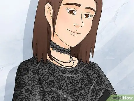 Одевайся как Lydia Deetz, шаг 5