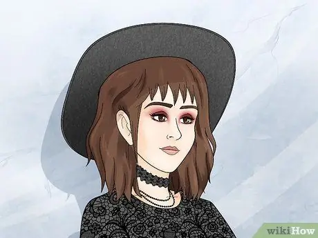 Одевайся как Lydia Deetz, шаг 8