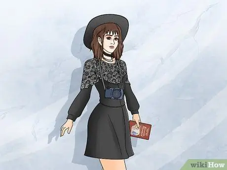 Одевайся как Lydia Deetz, шаг 9
