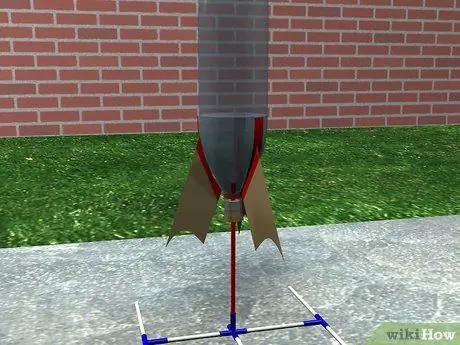 Запуск водяной ракеты Шаг 7