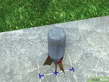 Запуск водяной ракеты Шаг 8