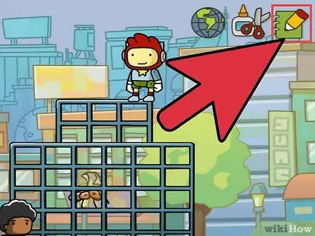 Развлекайтесь с мемами в Scribblenauts, шаг 1