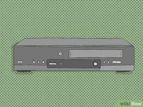 Используйте кассету VHS Шаг 2