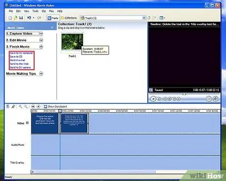 Добавление субтитров к фильму в Windows Movie Maker, шаг 8