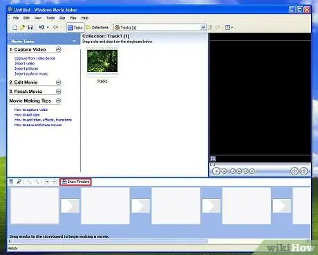 Добавление субтитров к фильму в Windows Movie Maker, шаг 2