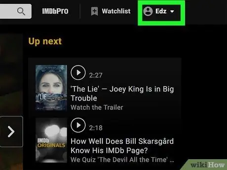 Экспорт пользовательских списков IMDb в файл CSV Шаг 2