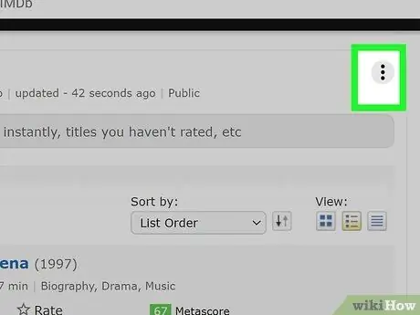 Экспорт пользовательских списков IMDb в файл CSV Шаг 5