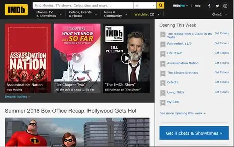 Добавьте элемент в свой список наблюдения на IMDb Method 3 Step 1