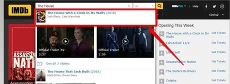 Добавьте элемент в свой список наблюдения на IMDb Method 3 Step 3