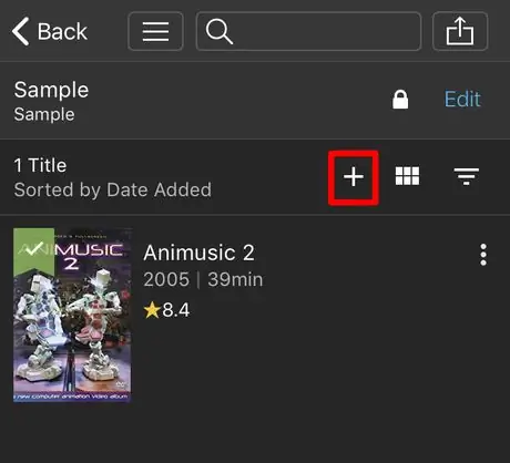 Создайте собственный список в IMDb Method 1 Step 9