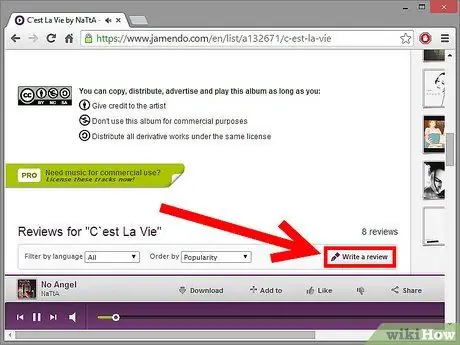 Скачать бесплатную музыку с Jamendo Step 12