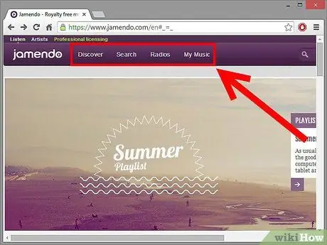Скачать бесплатную музыку с Jamendo Step 3