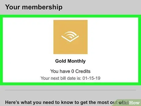 Получите Audible Credits на iPhone или iPad Шаг 1
