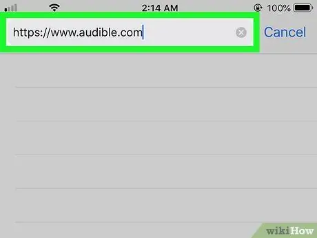 Получите Audible Credits на iPhone или iPad Шаг 2