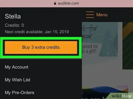 Получите Audible Credits на iPhone или iPad Шаг 7
